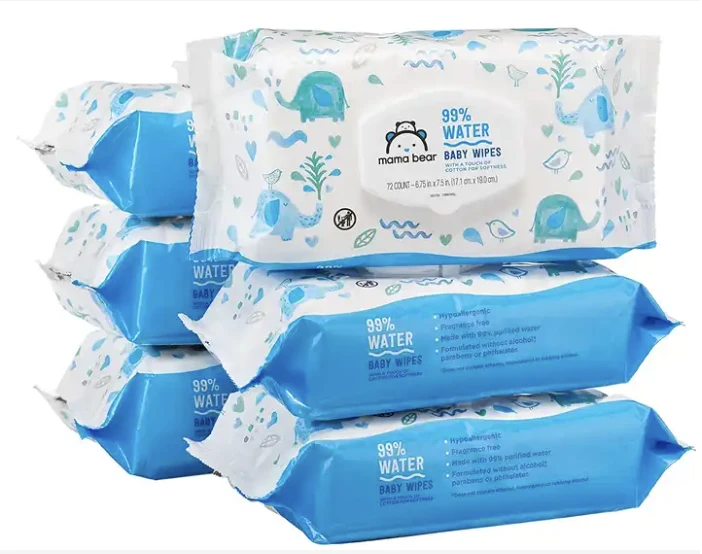 Wet Wipes Neamh cumhráin