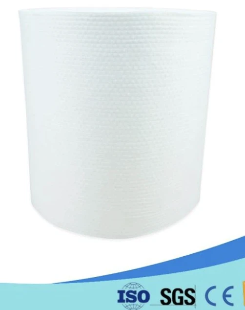 Sárchaighdeán Breathnú Dea Agus Treá Uisce Spunlace Nonwoven Do Baby Wet Wipes
